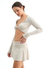 Ease Twist Top │ Cream - Image 2